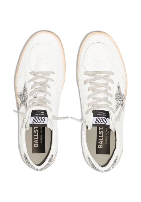Sneakers ball star in bianco e grigio - GOLDEN GOOSE -  donna GOLDEN GOOSE | GWF00117F00377311325